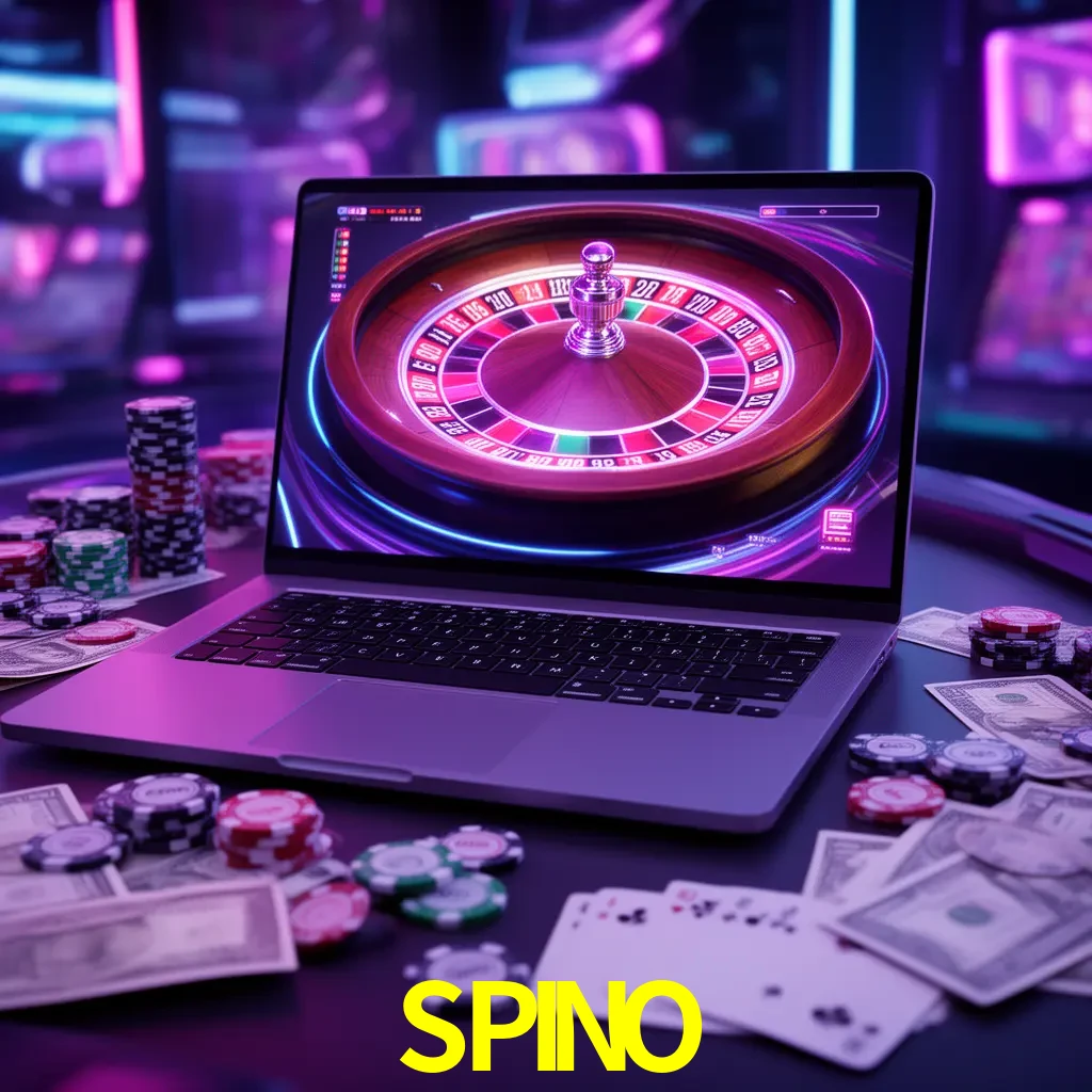 Centro móvil SPINO con casino, cajero, bonos, app y acceso de cuenta para México
